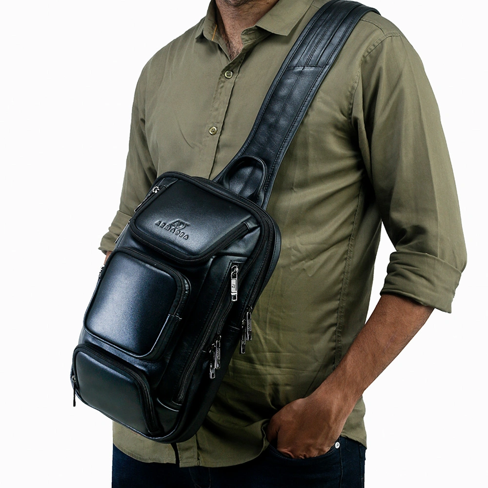 Multi Functional 5G 2 in 1 Crossbody Backpack For Document & Mini Laptop Carry - Image 3