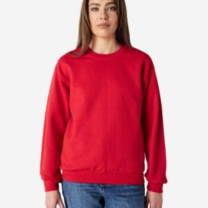 Heavy Blend Crewneck Sweatshirt - Red