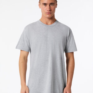 Adult Fine Jersey T-Shirt - Heather Grey