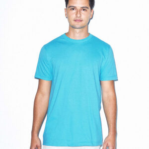 Adult Fine Jersey T-Shirt - Aqua