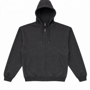 Unisex Jarvis Zip Hood - Dark Grey Marl