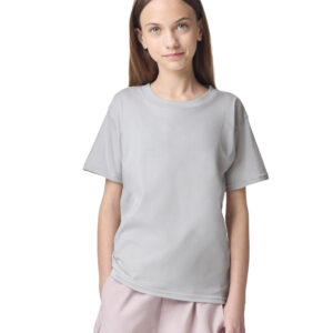 Fine Jersey Youth T-Shirt - Silver
