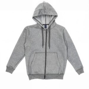 Youth Jarvis Zip Hood - Grey Marle